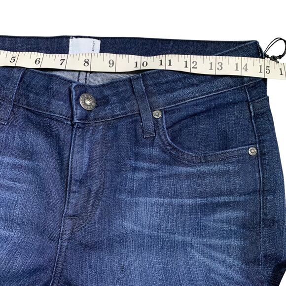 Rich & Skinny NWT Sleek ColorBlock Night Rider True Blue Skinny Jeans Size 28x30 - Picture 8 of 9